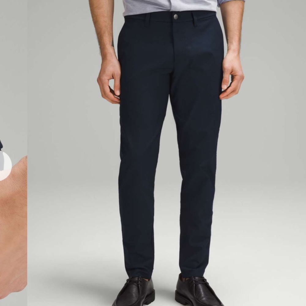 Lululemon Athletica NWT True Navy ABC Slim Fit Trouser Smooth Twill Pants 32”